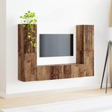  Set TV komoda 6 pcs Staro drvo Konstruirano drvo | shoptok.hr