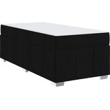  Krevetna konstrukcija s madracem Crna 80 x 200 cm tkanina | shoptok.hr