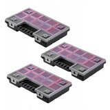 KADAX Organizator za delavnico, komplet 3 garažnih škatel s 6 predali, (5000355567) | Shoptok.si