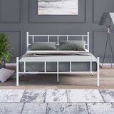  krevet za dve osobe PIRON 120x200 cm, beo, nosivost 120 kg | Eponuda.com