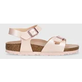 Birkenstock Otroški sandali Rio Kids BF roza barva