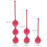 Cotoxo Belle - set loptica za gejše od 3 dijela (crvena) | shoptok.hr