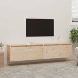 vidaXL Zidni ormarići 2 kom 80 x 30 x 35 cm od masivne borovine Cijene