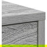  Komoda s ladicama i vratima siva sonoma 73x31x90 cm | shoptok.hr