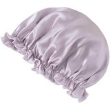 INF Svilena spalna kapa za ženske iz 100 % murve, mehak naglavni trak za spanje LightPurple XL, (21838825) | Shoptok.si