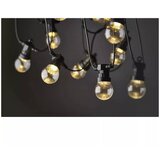 Emos led svetlobna veriga – 10x party lučke prozorne, 5 m, zunanja in notranja, topla bela DCPW02 | Shoptok.si