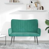  Kauč za dvoje Tirkizna 115 x 61 x 87 cm Baršun | shoptok.hr