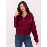 RUE PARIS Shirt-IT-KS-FL9273.86-burgundy | shoptok.hr