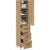  Highboard Umjetnički hrast 34,5 x 34 x 90 cm Konstruirano drvo | Eponuda.com