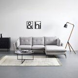 Bessagi Home sedežna garnitura sandro, iz žameta | Shoptok.si