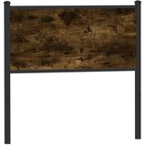  Zamjensko uzglavlje dimljena boja hrasta 75 cm konstruirano drvo i čelik | shoptok.hr