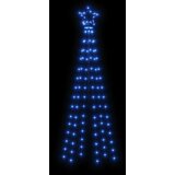  Stožasto božićno drvce plavo 108 LED žarulja 70 x 180 cm | shoptok.hr
