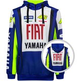 Vr46 Valentino Rossi Fiat Yamaha Heritage pulover s kapuco | Shoptok.si