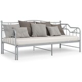 vidaXL Okvir za krevet na razvlačenje sivi metalni 90 x 200 cm | shoptok.hr