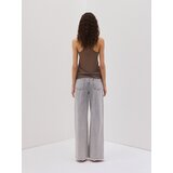 Reserved - Proziran top - boja kave | shoptok.hr