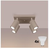 Brilagi - LED spot svetiljka CRESTO 4xGU10/10W/230V taupe | Eponuda.com