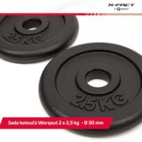 Worqout Weights 2.5Kg Iron Weight Plates x 2 pc - unisex | shoptok.hr