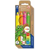 Staedtler barvice noris jumbo neon 4/1 krt škt Cene
