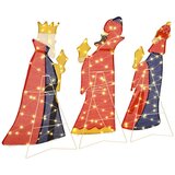  Božićna rasvjeta 3 pcs Topla bijela 105 cm tkanina | shoptok.hr