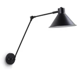 Crna zidna lampa Dione –