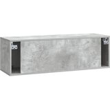 TV ormar za zid 98 x 31 x 30 cm Betonska siva Konstruirano drvo | shoptok.hr