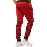 DStreet Spodnie dresowe męskie czerwone | Shoptok.si