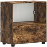 Ormarić za Lavabo - Umivaonik s pohranom Dimljeni hrast 60 x 34 x 63 cm | shoptok.hr