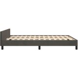  Okvir za krevet bez madraca tamnosivi 140 x 190 cm baršunasti | shoptok.hr