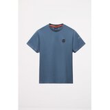 Napapijri Majice & Polo majice S BADGE Siva | Shoptok.si
