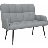 SOFA za dvije osobe Svjetlosiva 115 x 61 x 87 cm Tkanina | Eponuda.com