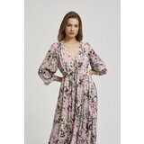 Marisse Gray Floral Maxi Dress | Eponuda.ba