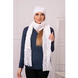 Kesi Women's set with a shawl Dorota K366 white | shoptok.hr