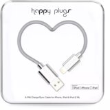 Happy Plugs Lightning kabel 2.0m, Silver | shoptok.hr
