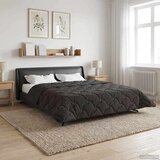  Ljetni pokrivač Antracit 220 x 260 cm Mikrofibra i teddy flis | shoptok.hr