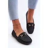  Women's Black Lattice Loafers Rasirna | Shoptok.si