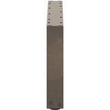  Noge za klub stolić U-oblik 2 kom Prirodni čelik 60 x (30-31) cm Čelik | shoptok.hr