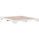  Okvir kreveta Bijeli Drvo 200 x 200 cm Čvrst | shoptok.hr