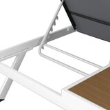 Bessagi Garden Vrtni Ležalnik Avolina, Temno Siva | Shoptok.si