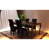Furnova Jedilni stoli 4 kosi rjavo umetno usnje, (21928638) | Shoptok.si