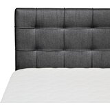 MID.YOU POSTELJA Z VZMETNICO x , les, tekstil barve grafita | Shoptok.si