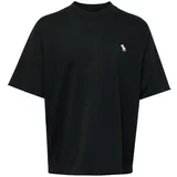Abercrombie & Fitch Sweater majica crna / prljavo bijela
