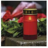 Emos Elektronski lampion LED crveni, timer + senzor, 1500 h | shoptok.hr