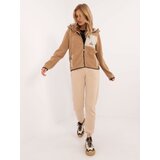 Sublevel Sweatshirt-D20001M02671A2-light brown | Shoptok.si