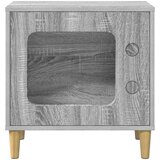  Mačja hiša Siva Sonoma 51 x 30 x 52 cm Konstruiran les, (5000111112) | Shoptok.si