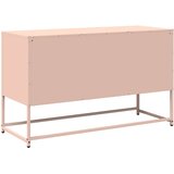 TV ormarić ružičasti 100,5x39x60,5 cm čelični Slike