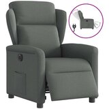 Maison Chic Električni naslanjač - Relax naslanjač temno sivo blago, (22061103) | Shoptok.si