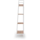  Regal NARVIK 148x60 cm bela/sonoma hrast | Eponuda.com