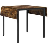  Produživi blagovaonski stol 120 x 81 5 x 75 cm Dimljeni hrast - Dimljeni hrast | shoptok.hr