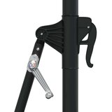  Zidni vrtni suncobran s LED svjetlima 300 cm zeleni | Eponuda.ba