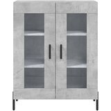  Visoka komoda siva betona 69,5x34x180 cm od konstruiranog drva | shoptok.hr